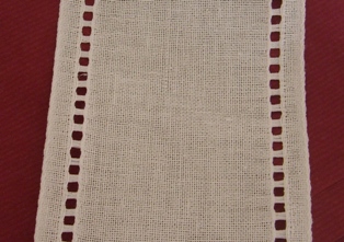 Bordino di lino 11 fili cm. - altezza 11 cm